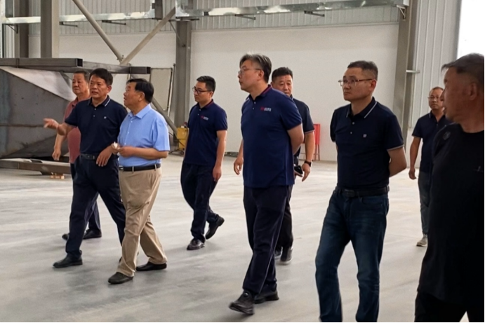 熱烈歡迎北京利爾董事長一行蒞臨我公司交流考察